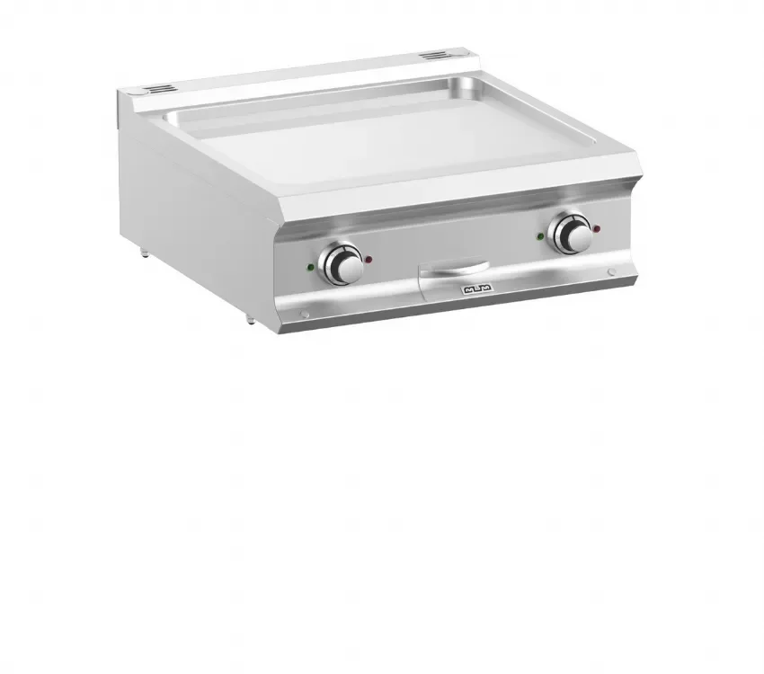 Offre Exclusive Plaque a snack professionnel electrique plaque lisse chromee 63x54 a poser domina pro 700