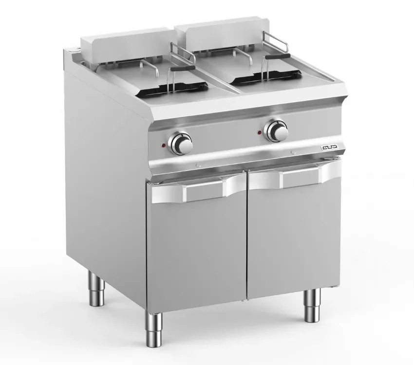 Friteuse professionnel a electrique 2 cuves 12+12 l domina pro 700 Solde