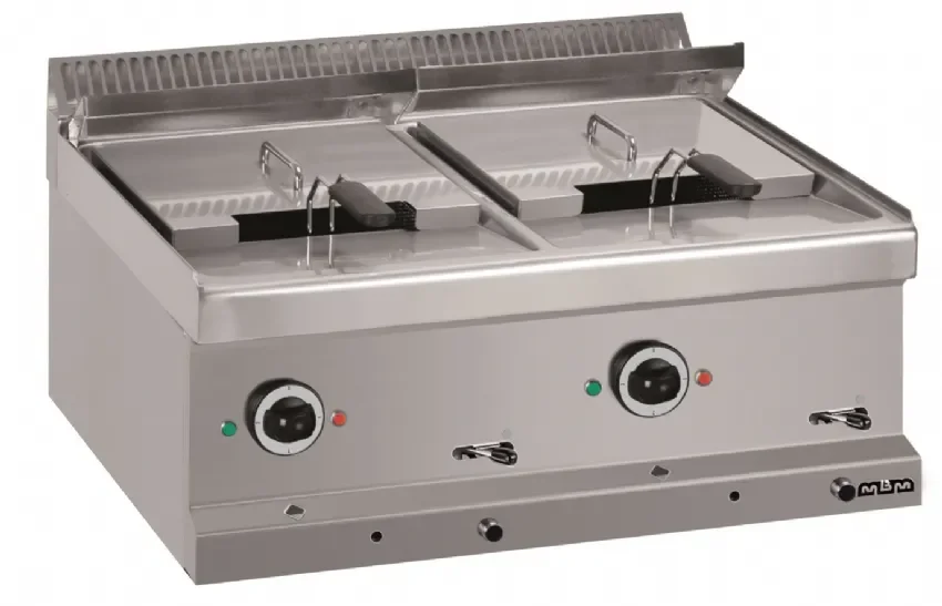 Friteuse professionnel electrique 2 panier 12+12 l a poser magristra 700 Meilleur Prix