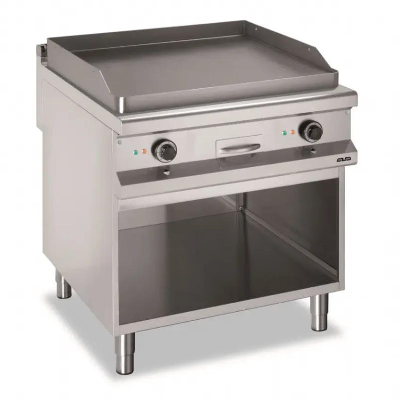 Plaque a snacker professionnel electrique plaque lisse 80x90x85 magristra plus 900 Livraison Express