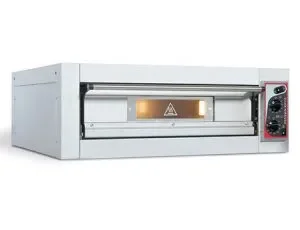 Remise Four mécanique électrique 1 chambre pour 4 pizzas 33cm avec plan réfractaire