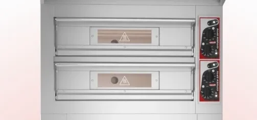 Marque Four mécanique éléctrique 2 chambres pour pizza 33cm avec plan réfractaire
