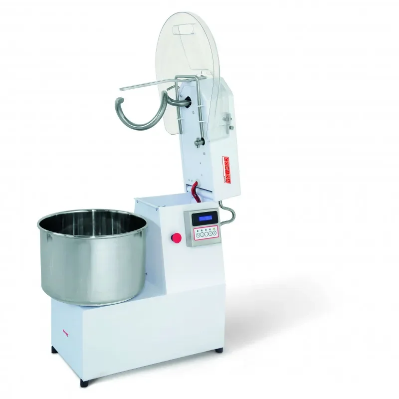 Pétrin à spirale pour pizzas avec tête soulevable 2 vitesse cuve 32l Livraison Express