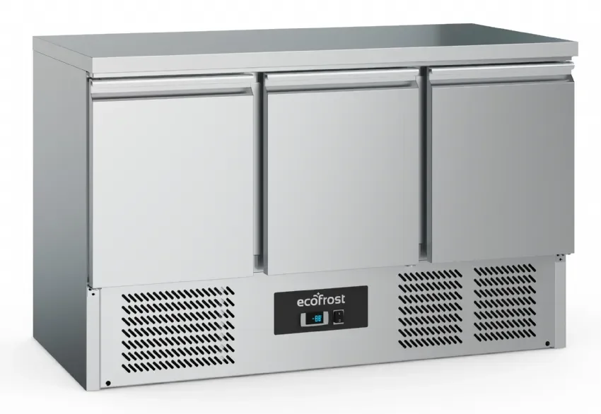 Petit Prix Table réfrigérée 3 portes groupe en bas 368l
