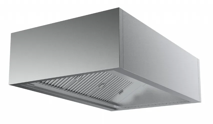 Haute Qualité Hotte à induction boîte sans moteur prof:1300mm longueur 3000