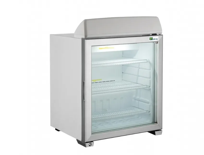 Commande En Gros Vitrine réfrigérée à poser portes vitrées négative température -13/-22°c - 99 l