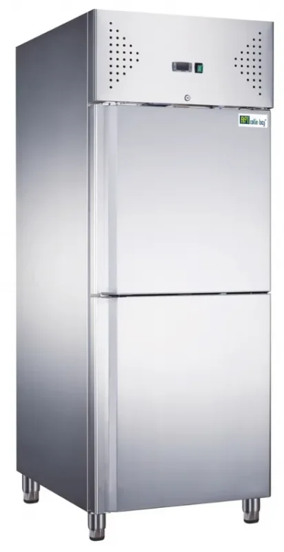 Armoire réfrigérée positive inox 2 demi portes gn 2/1 température +2/+8°c - 700l Must-Have