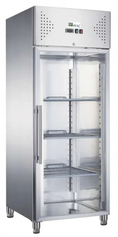 Armoire réfrigérée négative inox 1 porte vitrée gn 2/1 température -15/-18°c - 650l Commander Maintenant