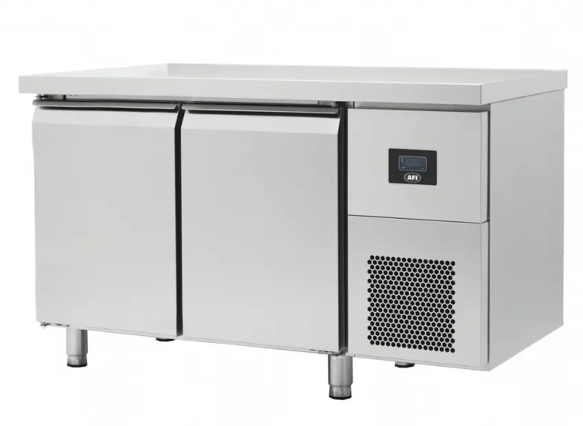 Promotion Saisonnière Table réfrigérée négative gn 1/1 - 2 portes - température -5/-22°c - 1314x700x850