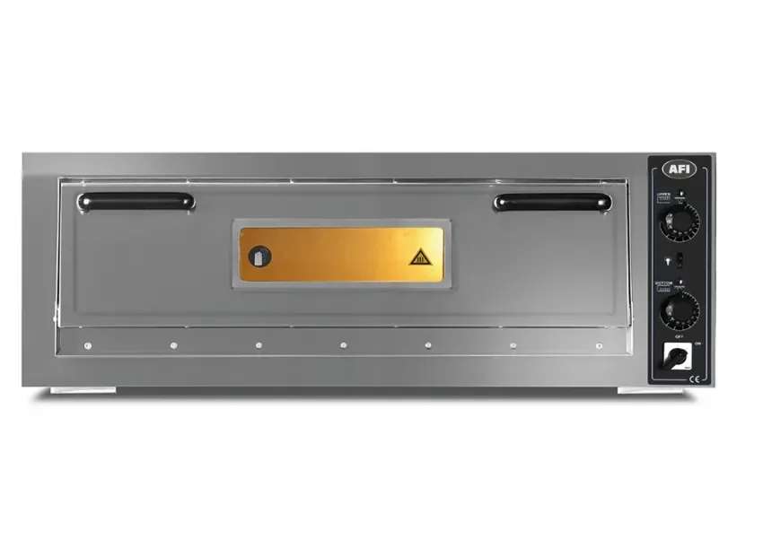 Retour Gratuit Four à pizza électrique 1 chambre commandes mécaniques - avec 9 pizzas diamètre 30 cm