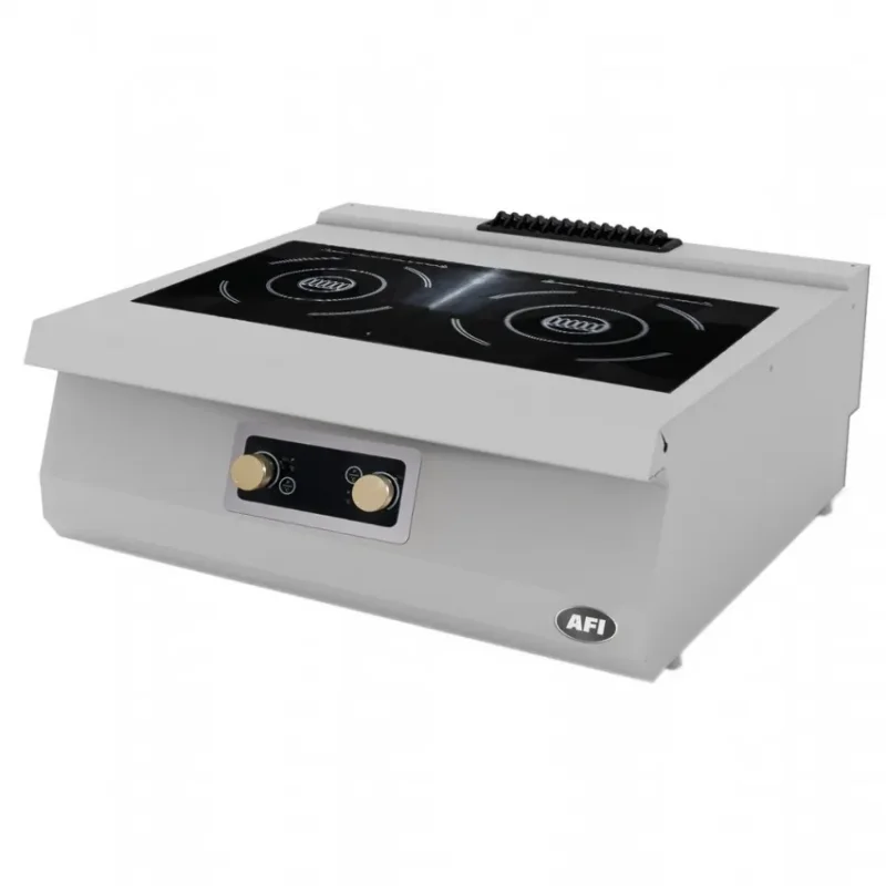 Plaque à induction gamme 700 avec 2 zones de cuisson monophasé - 800x700x280mm Authentique