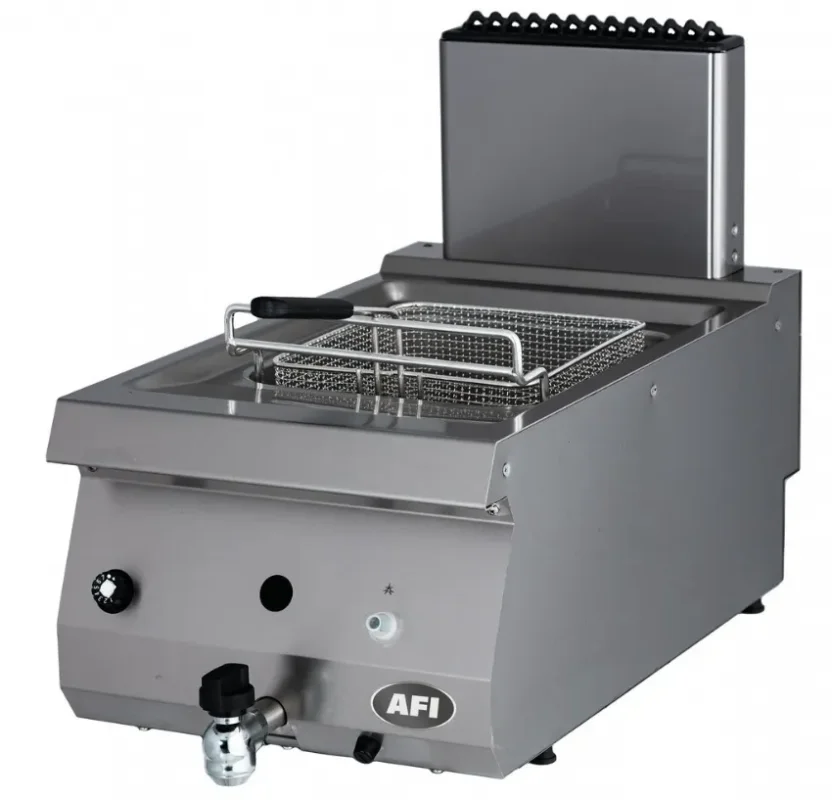 Offre Exclusive Friteuse gaz sur meuble commandes mécaniques avec cuve 12 l température 190°c