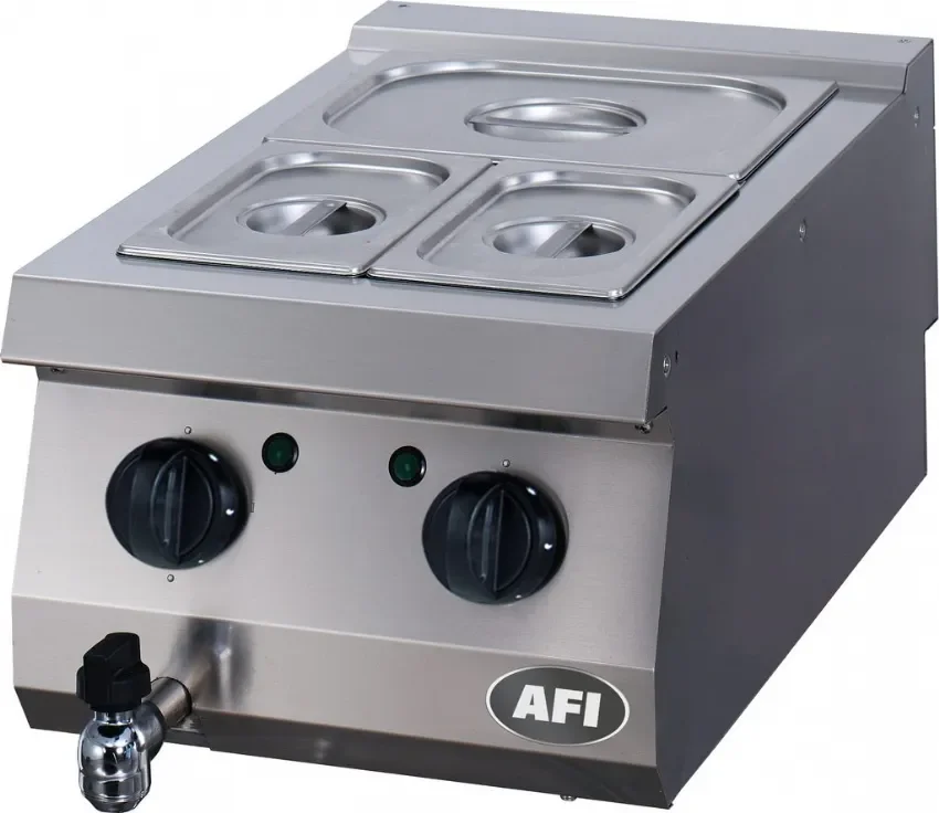Bain-marie électrique à poser gamme 700 avec 1 cuve gn 1/1 température 30-90 °c Jusqu’à Épuisement Des Stocks