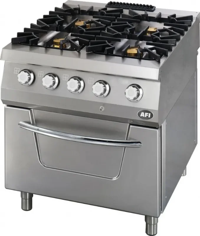 Meilleure Vente Fourneau gaz sur four gaz avec 4 feux - 800x900x850 mm