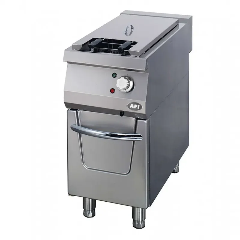 Prix Choc Friteuse électrique sur coffre commandes mécaniques avec cuve 22 l puissance 18 kw triphasée