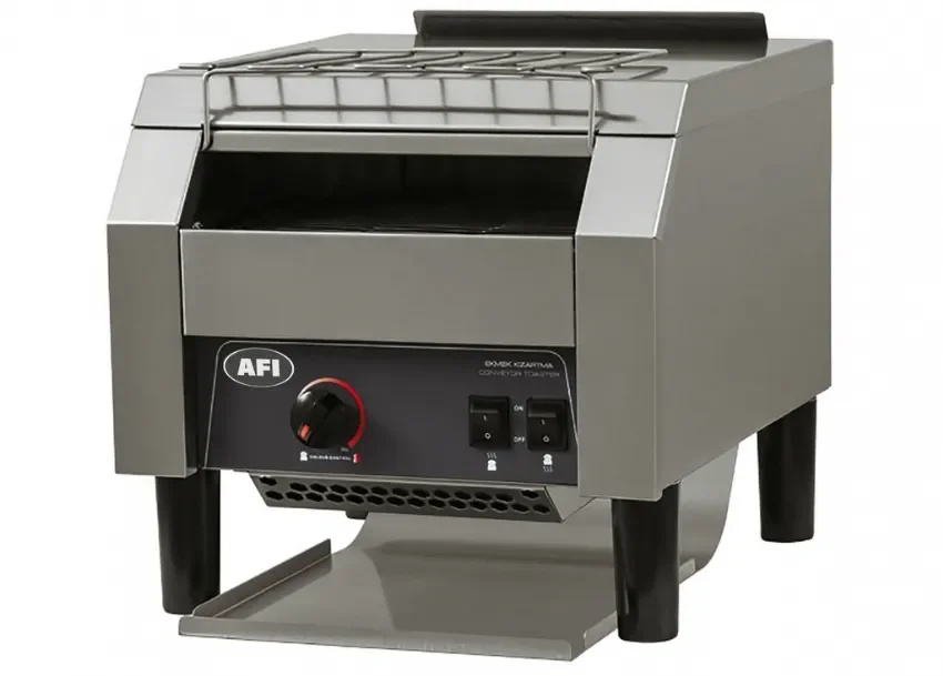 Prix Bas Toaster à convoyeur électrique avec 400 toasts/h puissance 2 kw monophasé inox