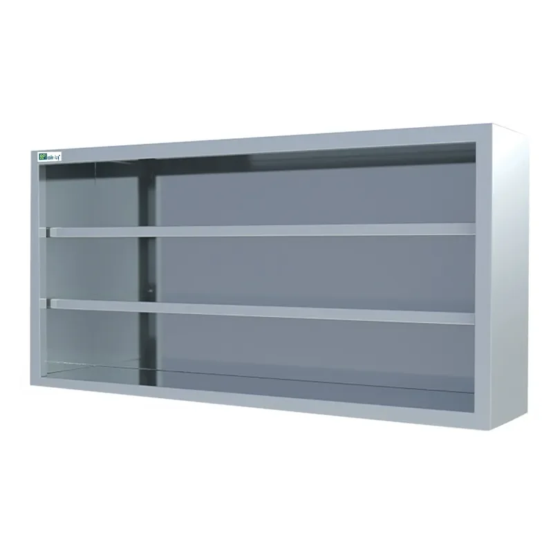 Armoire murale inox sans portes avec 1 étagère - 2000x400x700mm Bon Plan