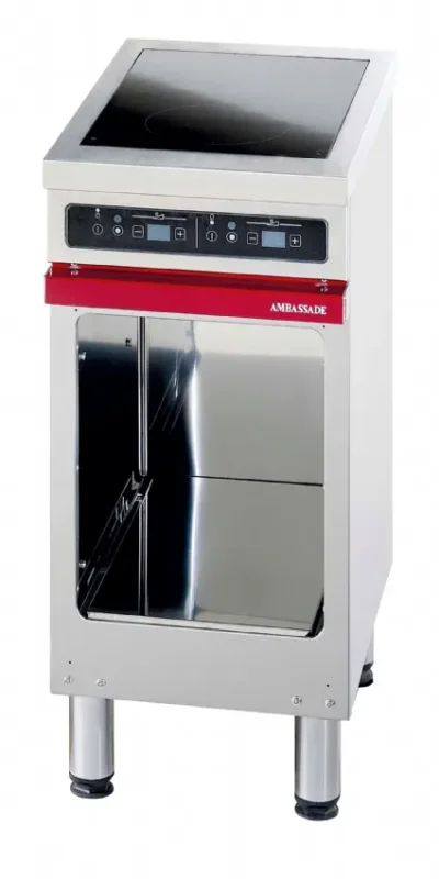 Fourneau électrique vitrocéramique 2 foyers induction sur baie libre Nouvelle Collection