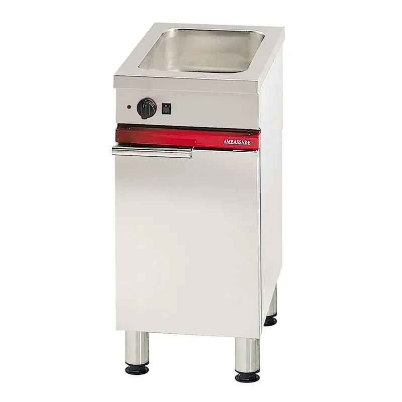 Bain marie gn 1/1 sur armoire chauffe assiette - 400x650x900 mm Prix Bas