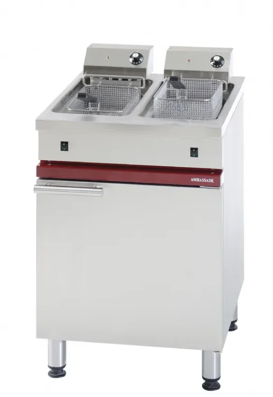 Dernier Modèle Friteuse électrique 2x6 litres 2x4,5 kw sur coffre