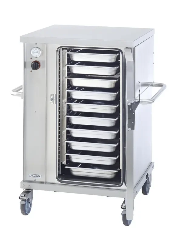 Étuve électrique à convection 10 niveaux gn 1/1 sur roulette Vente Flash