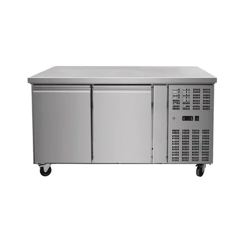 Satisfait Ou Remboursé Desserte réfrigérée professionnelle 2 portes ventilées 282 l -2 / +8°c