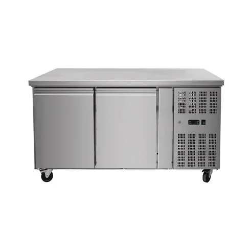 Super Prix Table réfrigérées professionnelle 2 portes 282 l ventilé -2 / +8°c