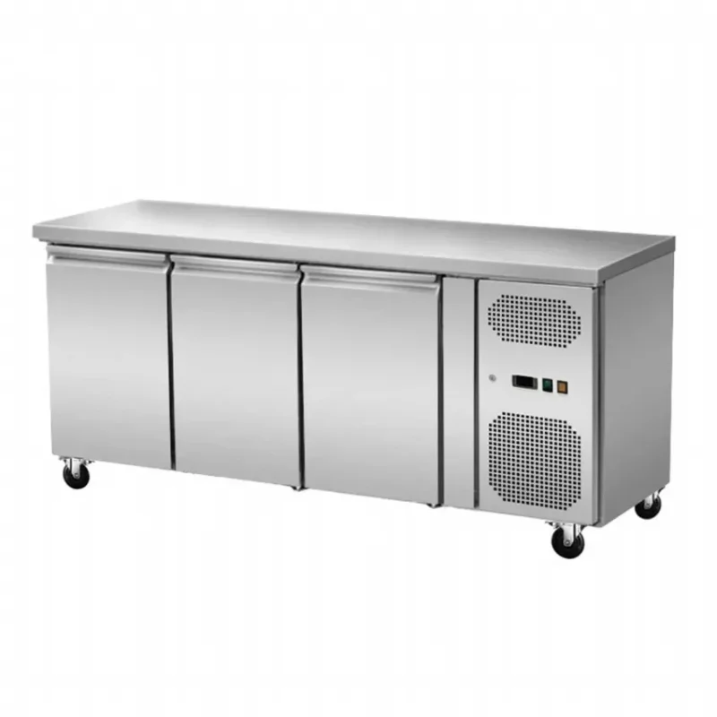 Usine Directe Table réfrigérée négative 3 portes 417 l ventilé -18 / -22°c