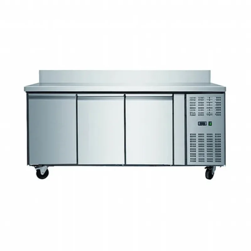 Tour patissier réfrigéré 3 portes avec dosseret 560 l ventilé -2 / +8°c Pas Cher