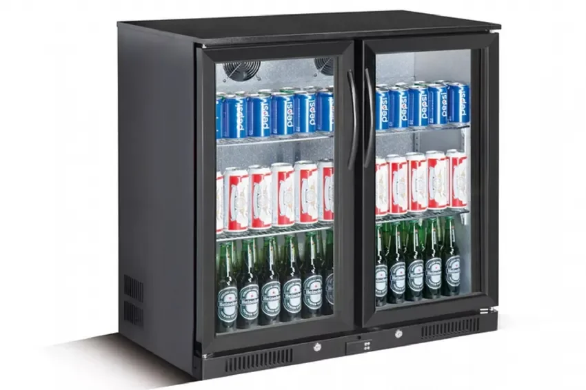 Meilleure Vente Arrieres bar professionnel 2 portes battantes capacité de 228 l