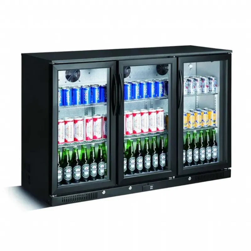 Acheter Direct Arrieres bar professionnel 3 portes battantes capacité de 338 l