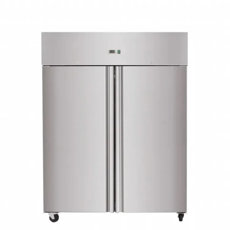 Must-Have Armoire réfrigérée professionnel 2 portes ventilée positive -2°c/8°c 1145 l
