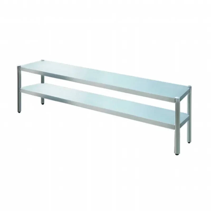 Top Vente Etagere inox professionnel pour rampe chauffante (en option) 1000x350x700mm