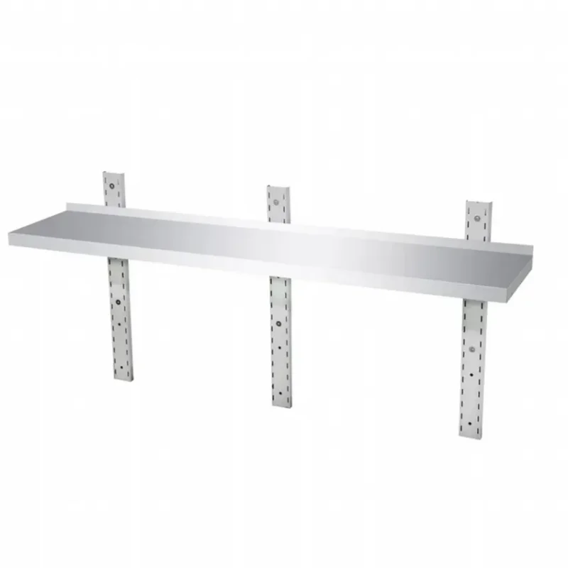 Vente Flash Etagere murale professionnel en inox 1800x400x350mm