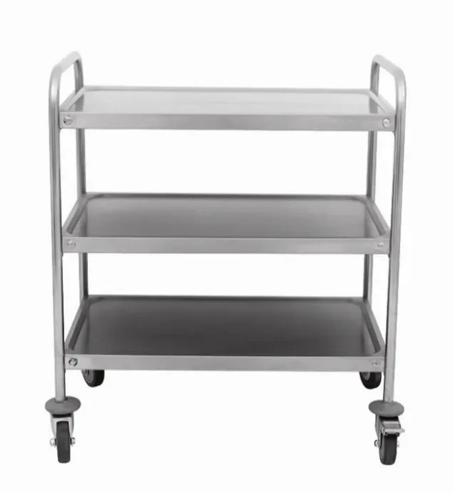 Chariot professionnel 3 etages en inox 1000x600x940mm Achat Immédiat