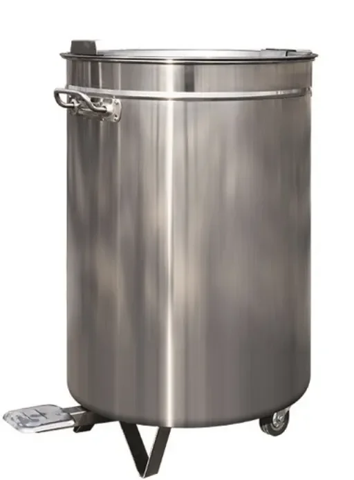 Poubelle ronde professionnel 60 l Pas Cher