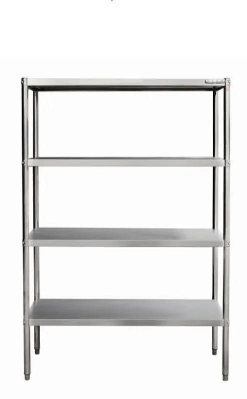 Vente Directe Étagère 4 niveaux profondeur 400 professionnel en inox 1200x400x1800mm
