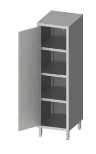 Armoire inox de rangement portes battantes 400x700x1800 Offre Exclusive