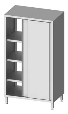 Commander Maintenant Armoire inox traversante porte coulissante 900x500x1800