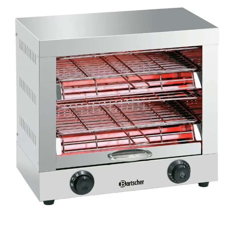 Salamandre électrique professionnelle avec 2 niveaux - 400x370x405 mm Acheter Direct
