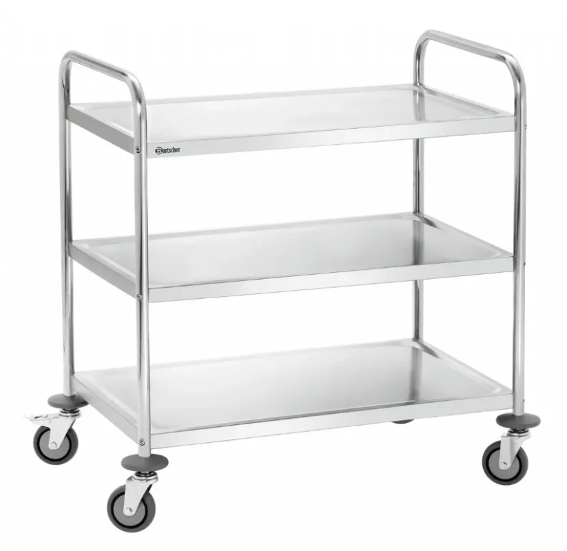 Chariot de service 3 niveaux charge max 90 kg - 920x600x945 mm Achat Immédiat