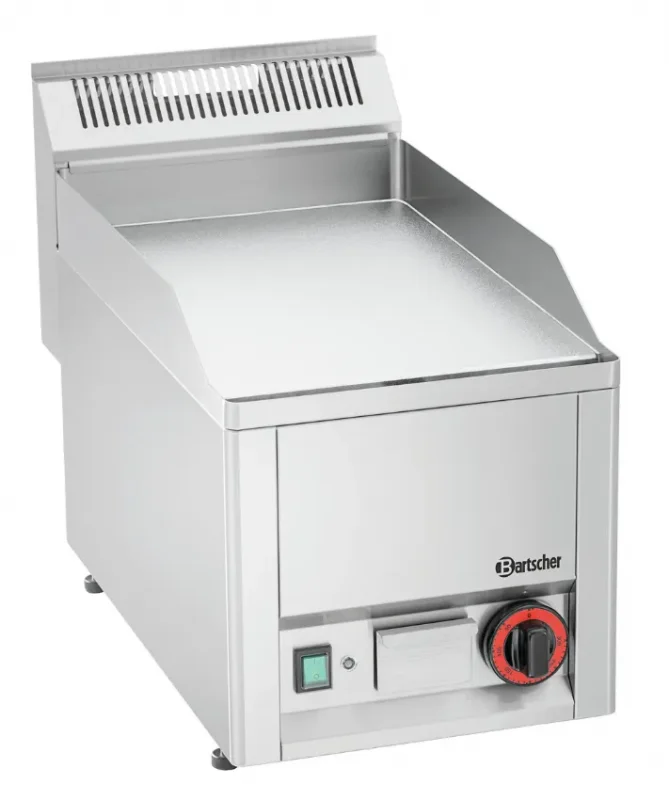 Plancha électrique professionnelle à poser lisse - 330x625x450 mm Promotion Saisonnière