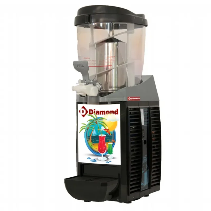 Dernier Modèle Machine/distributeur granita 5,5 litres - 200x400x680 mm