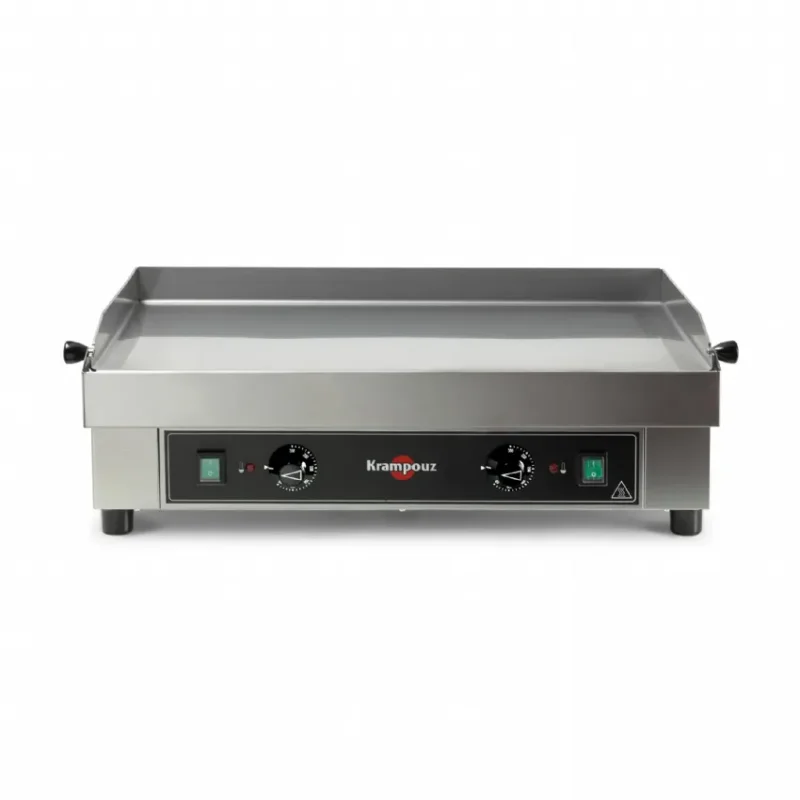 Plancha électrique professionnelle grand modèle châssis inox - 640x340 mm Solde