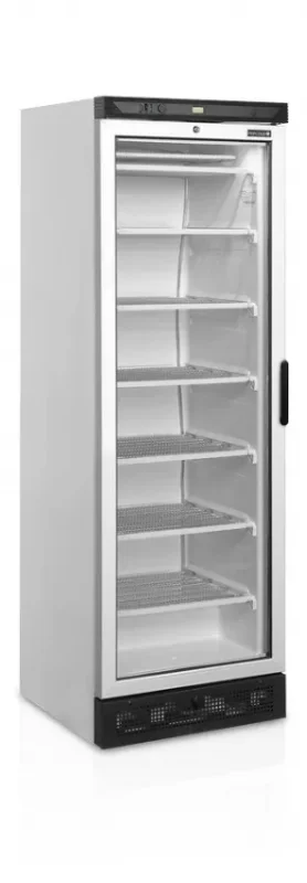 Vitrine congélateur avec 1 porte vitrée 300 litres - 595x640x1840 mm Super Prix