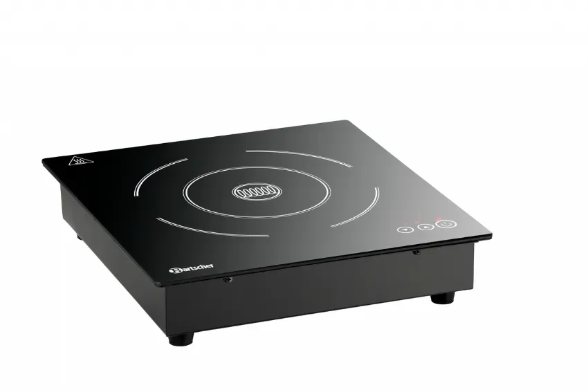 Plaque à induction professionnelle noir avec 1 zone de cuisson - 320x340x75 mm Acheter Direct