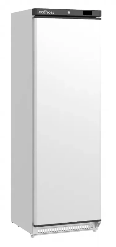 Réduction Réfrigérateur blanc à 1 porte battante de 400 litres - 600x639x1875 mm