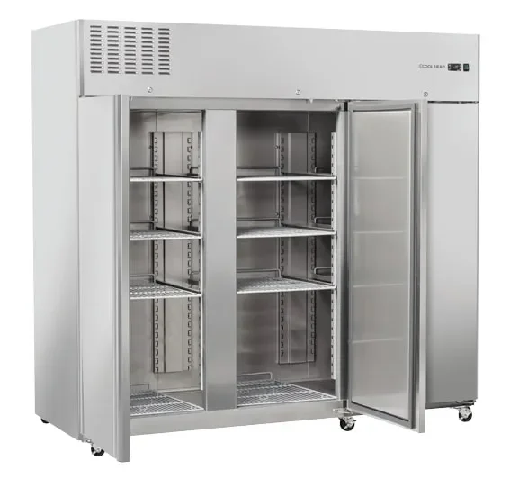 Livraison Gratuite Armoire réfrigérée 2 portes vitrées 12 x gn2/1 -2100x820x2050 mm