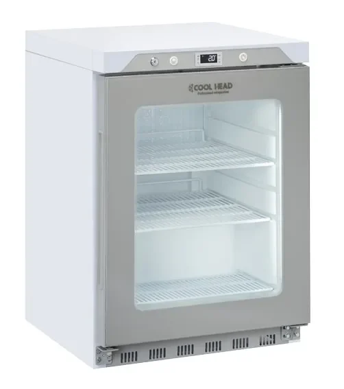Armoire réfrigérée 1 porte vitrée capacité 200 litres 2 étagères + 1 en bas Prix Réduit