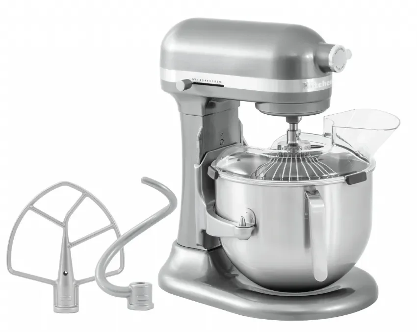 Batteur kitchenaid en argent 6,6 litres - 287x372x419 mm Paiement Sécurisé